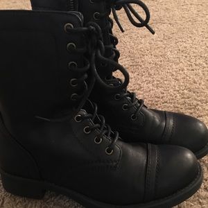 Black Combat Boots